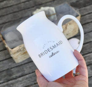 bridesmaid mug