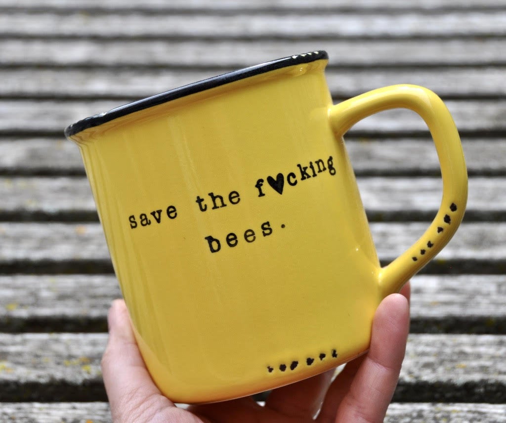 Save the bees mug
