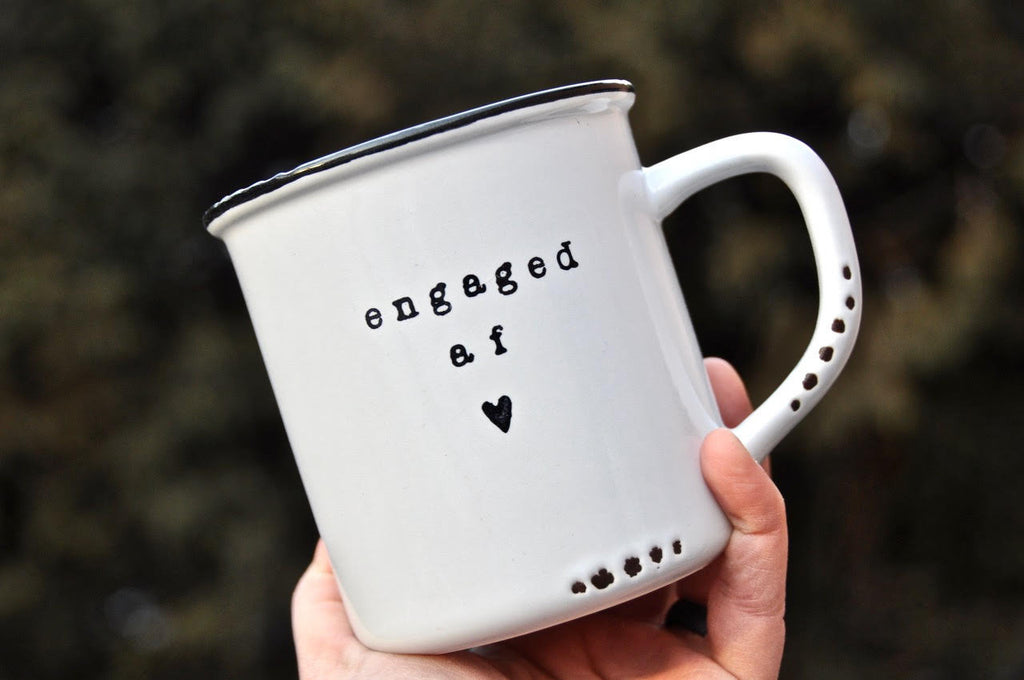 Engagement mug